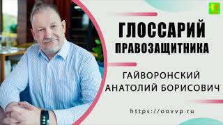 ✅Выпуск 1. Кто такой правозащитник?