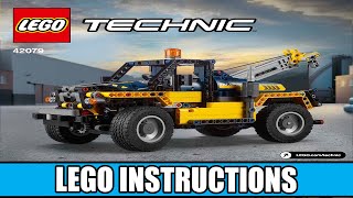 LEGO Instructions - Technic - 42079 - Tow Truck (Alternative Model Build)