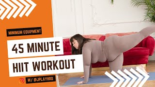 Burn Calories and Build Muscle with this 45-Minute Upper Body, Lower Body, and Core Virtual Workout