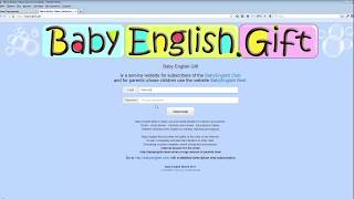 Order Baby English TV