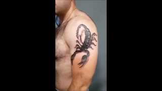 My Scorpion Tattoo By **Alexander Yanitskiy** at Kipod Tattoo