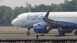 FAST TAXI and QUICK TAKEOFF of IndiGo Airbus A320NEO [VT-IPD] from Cochin International Airport [HD]