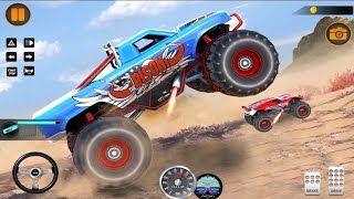 Monster Truck Mountain Offroad Driving - Extreme Hill Climb 4x4 Jeep Driver - Android GamePlay #1