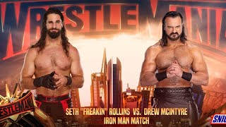 Live WWE Match | Seth Rollins vs. Drew McIntyre #wwe #live #shorts