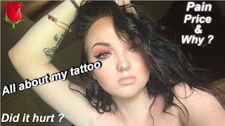 ALL ABOUT MY FIRST TATTOO | 2018