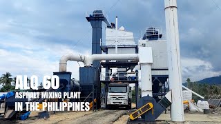 ALQ60 Asphalt Mixing Plant In Philippines丨Road Construction@AIMIX_GROUP #Aimix