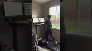 Desk treadmill to 10K steps