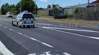 New Zealand Police Equinox & AOS Dog unit Responding | New Zealand