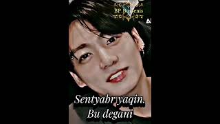 Bu degani Junkook tugʻulgan kuni yaqin degani 😘😘❤️💋 #trend #junkook #BP.Bussenis