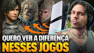 Sony TINHA que ter MOSTRADO ESSES JOGOS no PlayStation 5 PRO!