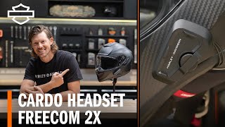 Harley-Davidson Cardo Freecom 2x Bluetooth Headset Overview