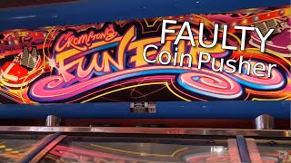 Funny Coin Pusher Fault | Cromptons Fun Fair