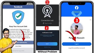 How to enable two factor authentication facebook connection lost problem | keep your account safe