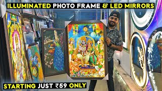 Buy illuminated Photo Frame & Led Mirrors | Starting Just ₹59 Only | Decorative Mirror Manufacturers