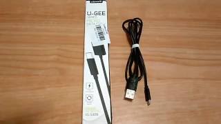 USAMS U-gee Series US SJ039 Micro USB Cable from Gearbest