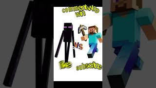 New Minecraft video Steve vs Ender man #need subscriber #need like #comment#gaming#views#need sport