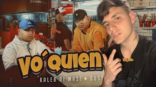 REACCIONANDO a Kaleb Di Masi ❌ @GUSTY DJ – Vo’ Quien Sos