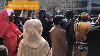 Les première images de la manifestation contre les massacres faites aux peuls au Mali à paris