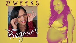 27 Weeks Pregnant + Baby Shower Ideas