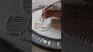 Old art piece converted into new part1||Ginkgo leaf texture art#clayart#mosaicart#trending#shortfeed