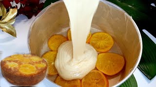 كيكة البرتقال 🍊🍊كيكة دماااار رح تأدمنو عليها😋👌orange cake