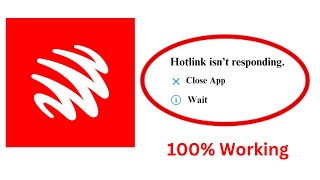 How to Fix Hotlink App Not Responding Problem Android & Ios - Not Open Problem Solved | AllTechapple