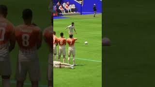 FIFA 23 - Lionel Messi Free Kick Goal #shorts #messi  #youtubeshorts