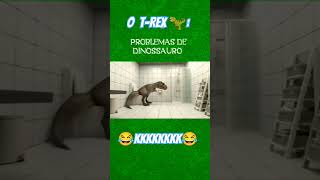 T-rex indo ao banheiro 🦖🚽kkkkkkkkk🤣