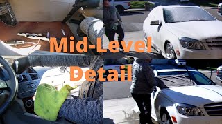 Performing my Mini Detail | Interior/Exterior Detail | Mercedes C300