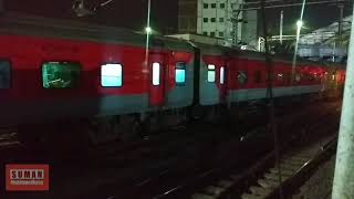 Mumbai Mail and EMU || Slow race and overtake