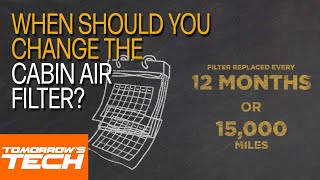 When Should You Change The Cabin Air Filter?