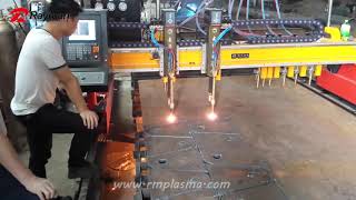 Gantry type China manufacturer steel sheet cutter cnc plasma cutting machine