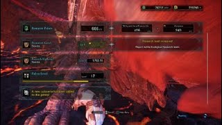 Monster Hunter World: Killin Teostra_Story mode_Charge Blade_Full