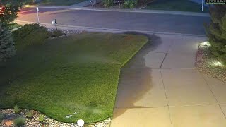 July 3rd, 2020: Watering the Front Lawn