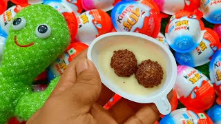 New! Yummy Kinder Surprise Egg Toys Opening | A Lot Of Kinder Joy Chocolate ASMR | Part-16