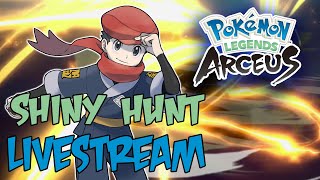 Outbreak Shiny Hunting LIVESTREAM! Pokemon Legends Arecus