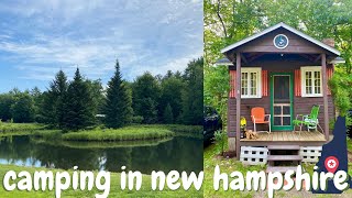 Checking in to Maple Lodge Cabins in North Woodstock NH | Attempting to Camp- Can We Do It? | 2021