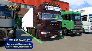 Dortmund to Amsterdam in a Scania 164L 580 V8 Euro Truck Simulator 2