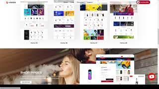 Vapier  Vape Store WooCommerce WordPress Theme store clean