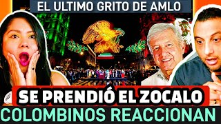 Momento Único Así Reaccionamos a la Inauguración del Alumbrado del Zócalo en el Último Grito de AMLO