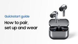 Galaxy Buds3 Series: How to get started | Samsung Cambodia