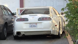 1994 Toyota Supra Turbo Sitting for 3 Years - Period Correct BLITZ Build