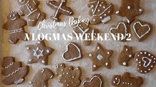 VLOGMAS WEEKEND 2: Christmas Baking and the First Snow in Aarhus | Merete