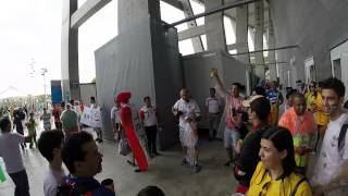 Torcida do Irã faz festa na Arena Fonte Nova