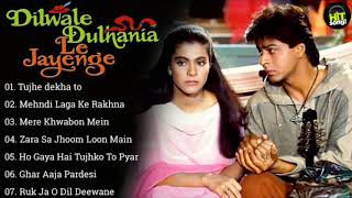 Dilwale Dulhania le jayenge Movie All Songs~Sharukh Khan~Kajol~Hit songs