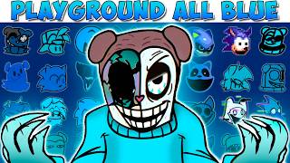 FNF Character Test | Gameplay VS My Playground | ALL Blue Test #17