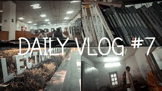 College Library 😏 || Shri Aurobindo collage evening || Delhi University|| Daily vlog #7