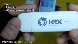 Unboxing KRX W300 USB 4G LTE WiFi Modem 150Mbps #unboxing #modem #wifi #usb #4g #tokopedia