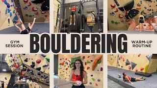 Climbing Warm-Up + Gym Session Vlog