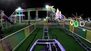 Human Powered Coaster - Happy Sunshine Park | รถไฟเหาะพลังงานมนุษย์ แฮปปี้ ซันไชน์ ปาร์ค